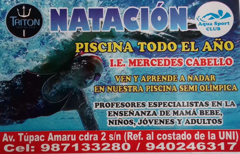 Academia De Natación Tritón Con Piscina Temperada